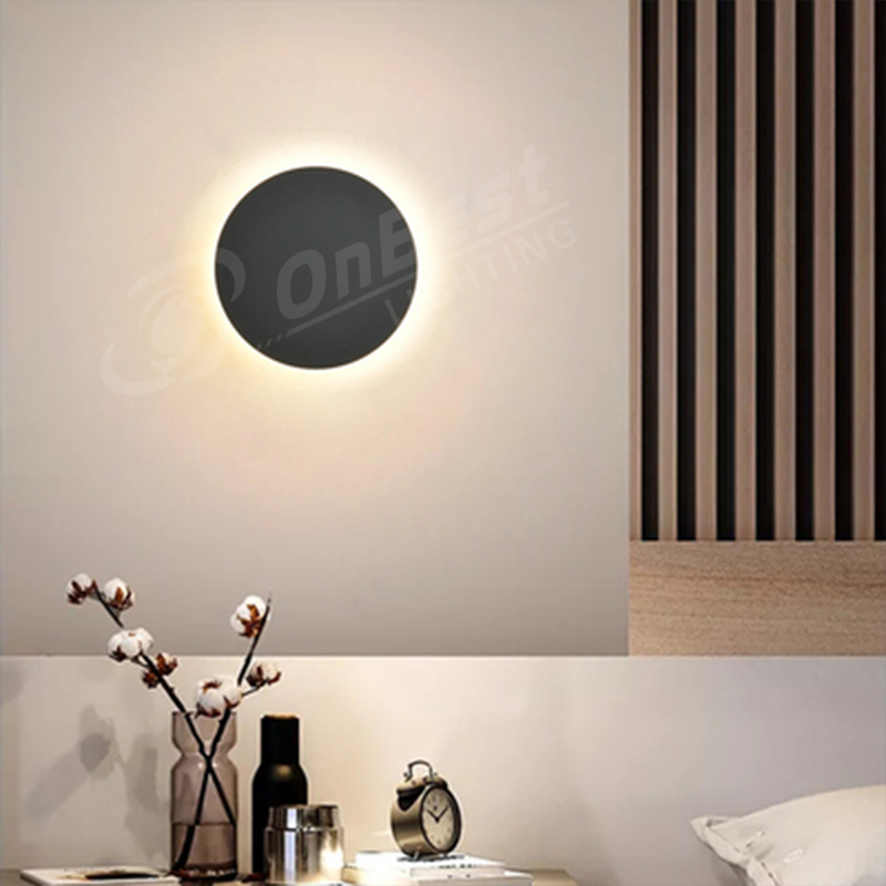 Nordic Style Eclipse of Moon Shape 10W Led Wall Sconce,led Wall Light ...