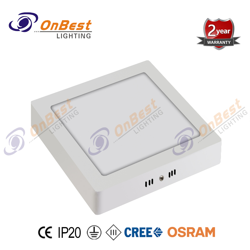 6w Aluminum Exposed Installation Led Panel Light Led Square Panel